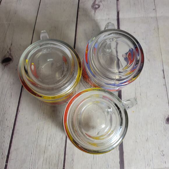 McDonald’s Garfield Glass Mugs Cups 1978 Jim Davis Made In USA Lot Of 3 Vintage - Picture 8 of 8